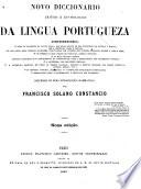 Novo diccionario critico e etymologico da lingua portugueza