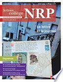 NRP Collège - La lettre et le journal - Mars 2015 (Format PDF)
