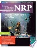 NRP Collège - Théâtre contemporain au collège - Mai-Juin 2015 (Format PDF)
