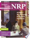 NRP Lycée - A table ! Nourritures et bonnes manières - Novembre 2015 (Format PDF)