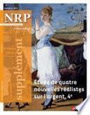NRP Supplément Collège - Etudes de quatre nouvelles réalistes sur l'argent - Mai-Juin 2015 (Format PDF)