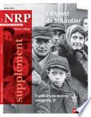 NRP Supplément Collège - L'Enfant de Schindler - Mars 2015 (Format PDF)
