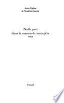 Nulle part dans la maison de mon père