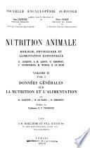 Nutrition animale