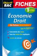 Objectif Bac Fiches Eco-Droit Term Stmg