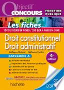 Objectif Concours - Droit constitutionnel et droit administratif - Catégorie A