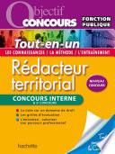 Objectif Concours - Rédacteur territorial - Concours interne