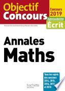 Objectif CRPE Annales Maths 2019
