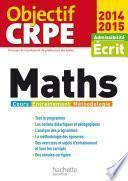 Objectif CRPE Épreuve écrite de mathématiques