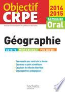 Objectif CRPE : Epreuves d'admission Géographie 2014 2015