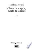 Objets de mépris, sujets de langage