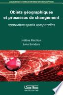 Objets géographiques et processus de changement