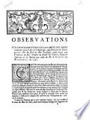 Observations sur la construction de la carte des mers comprises entre l'Asie & l'Amérique, appellées par les navigateurs Mer du Sud & Mer Pacifique; pour servir aux vaisseaux du Roi. Dressée au Dépôt des cartes, plans & journaux de la Marine par ordre de M. le comte de Maurepas, en 1741 [Jacques Nicolas Bellin]