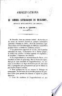 Observations sur le sommeil léthargique du muscardin, myoxus muscardinus, de Gmelin