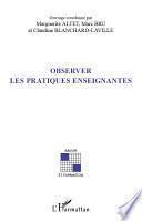 Observer les pratiques enseignantes