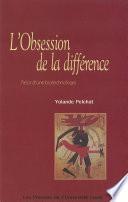 Obsession de la différence L'