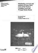 Occasional Paper - Canadian Wildlife Service