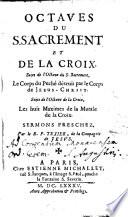 Octaves du S. Sacrement et de la Croix