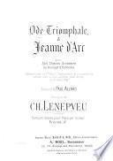 Ode triomphale à Jeanne d'Arc