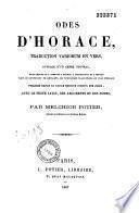 Odes d'Horace