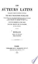 Odes et épodes