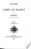 Odes, publiées après 1834