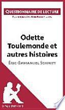 Odette Toulemonde et autres histoires d'Éric-Emmanuel Schmitt