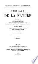 Oeuvre d'Alexandre de Humbolt tableaux de la nature