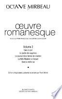Oeuvre romanesque
