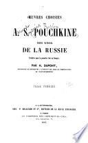 Oeuvres choisies de A. S. Pouchkine