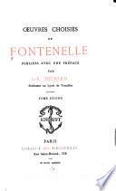 Oeuvres choisies de Fontenelle: Entretiens sur la pluralité des mondes. Éloges