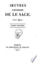 Oeuvres choisies de Le Sage
