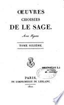 Oeuvres choisies de Lesage. Avec figures