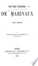 Oeuvres choisies de Marivaux