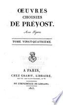 Oeuvres choisies de Prevost, avec figures: Histoire de Miss Clarisse Harlove