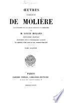 Oeuvres complètas de Molière: Psyché, tragi-comédie et ballet en cinq actes (17 janvier 1671)