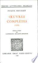 Oeuvres complètes 1578