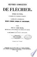 Oeuvres complètes classées ... selon l'ordre logique et analogique, Publiées par l'abbé Migne