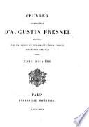 Oeuvres complètes d'Augustin Fresnel