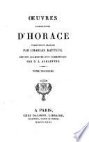 Oeuvres complètes d'Horace