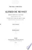 Oeuvres complètes de Alfred de Musset
