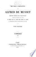 Oeuvres complètes de Alfred de Musset
