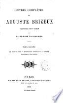 Oeuvres complètes de Auguste Brizeux