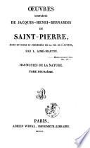 Oeuvres complètes de Bernardin de Saint-Pierre