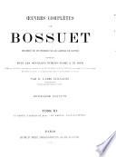 Oeuvres complètes de Bossuet: 2e ptie, Patrologie (suite). 3e ptie, Protestantisme