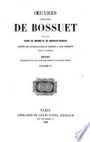 Oeuvres complètes de Bossuet ...