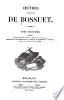 Oeuvres complètes de Bossuet