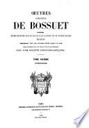 Oeuvres complètes de Bossuet