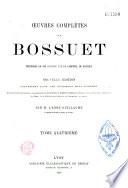 Oeuvres complètes de Bossuet