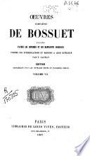 Oeuvres complètes de Bossuet